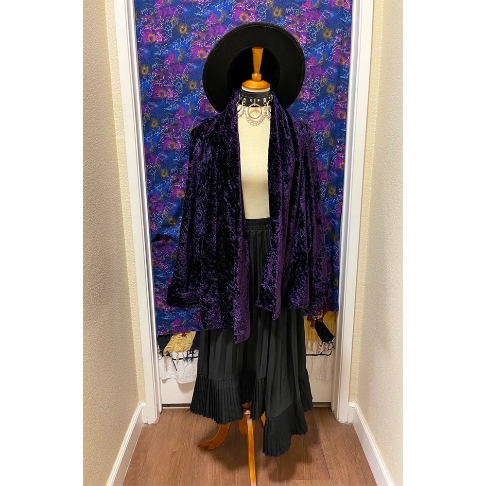 🌈 Amazing mystic Vintage velvet cardigan - Picture 9 of 11